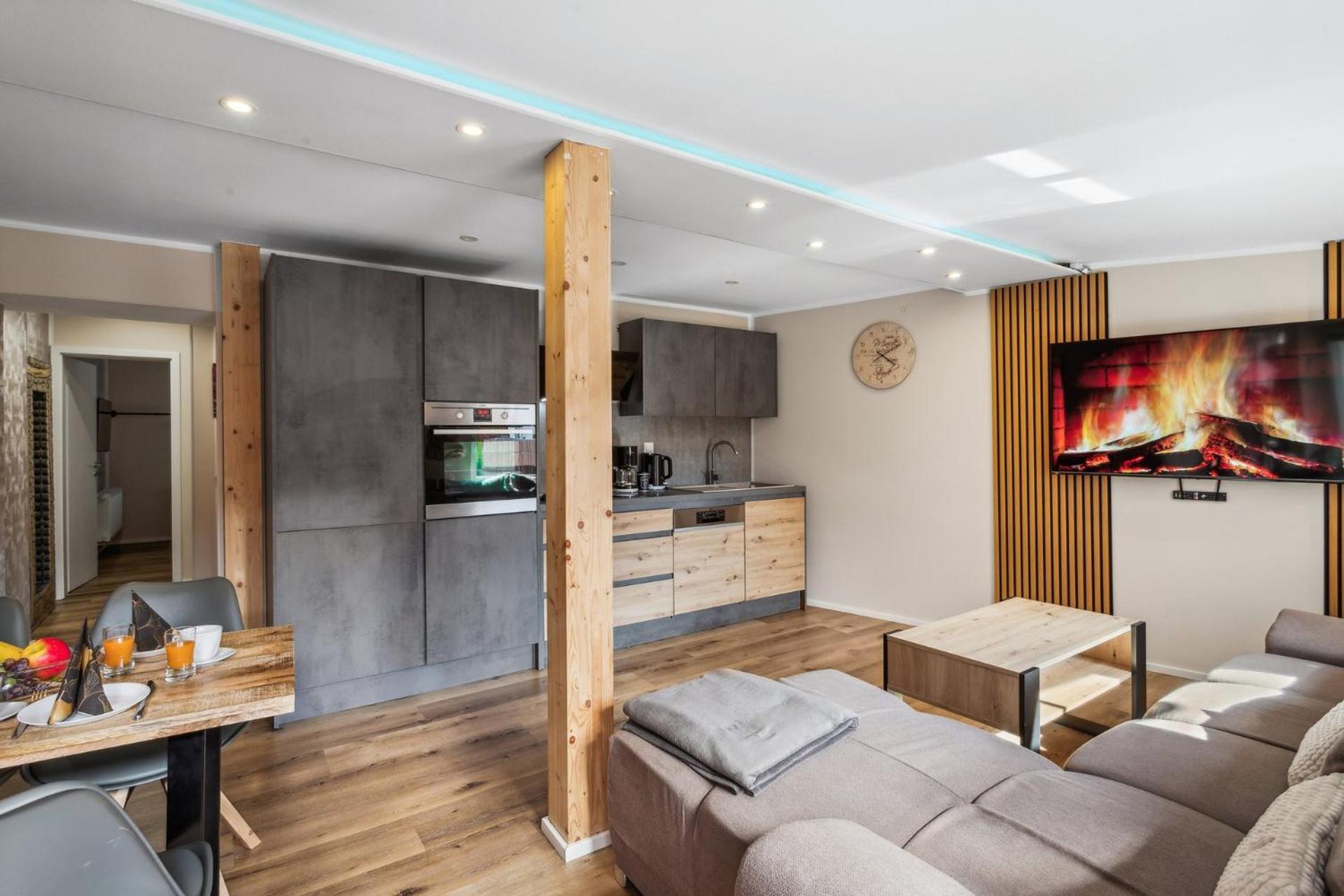 Apartment Harzlounge Center Thale - Grill & Garden Buitenkant foto