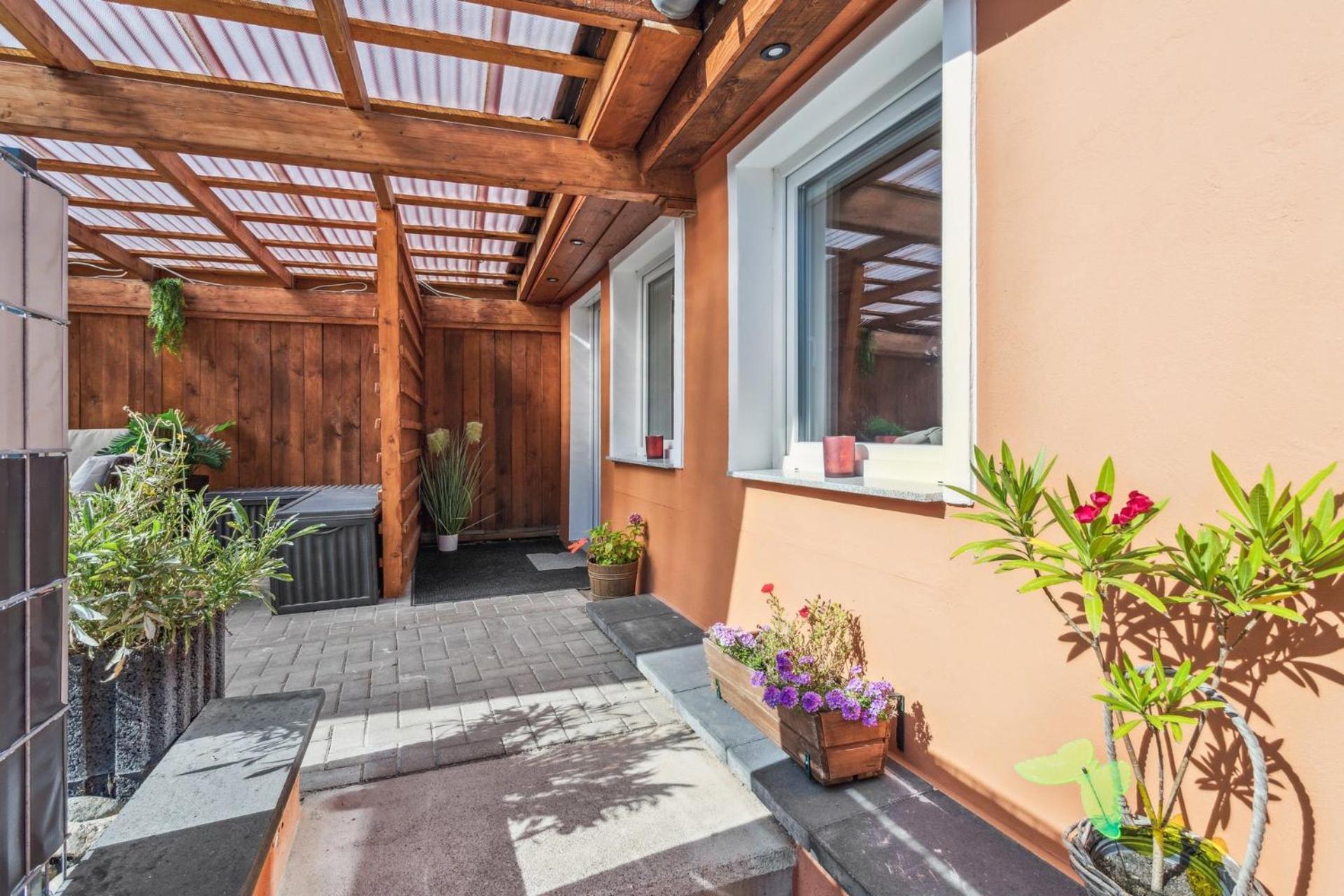 Apartment Harzlounge Center Thale - Grill & Garden Buitenkant foto