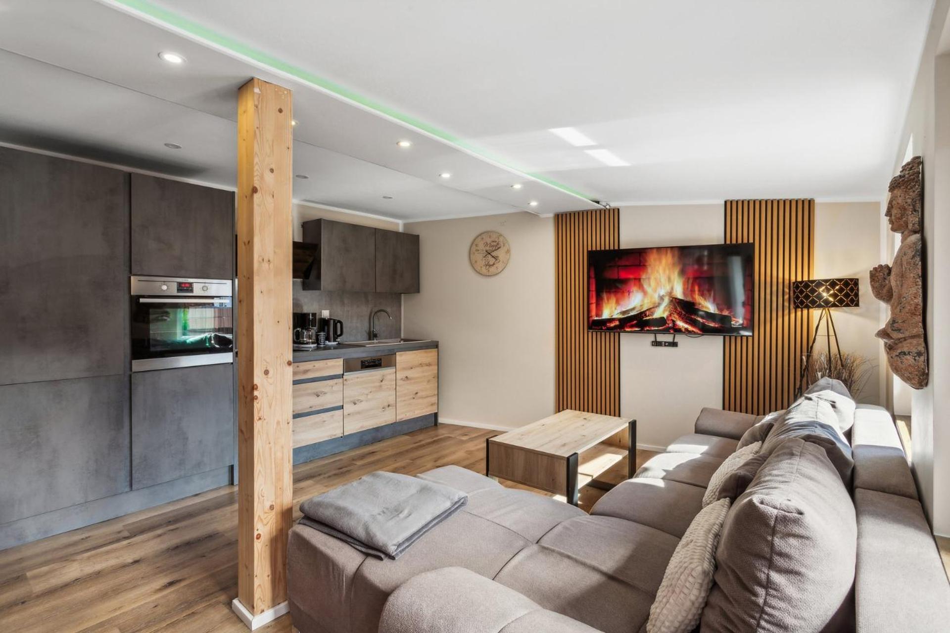 Apartment Harzlounge Center Thale - Grill & Garden Buitenkant foto